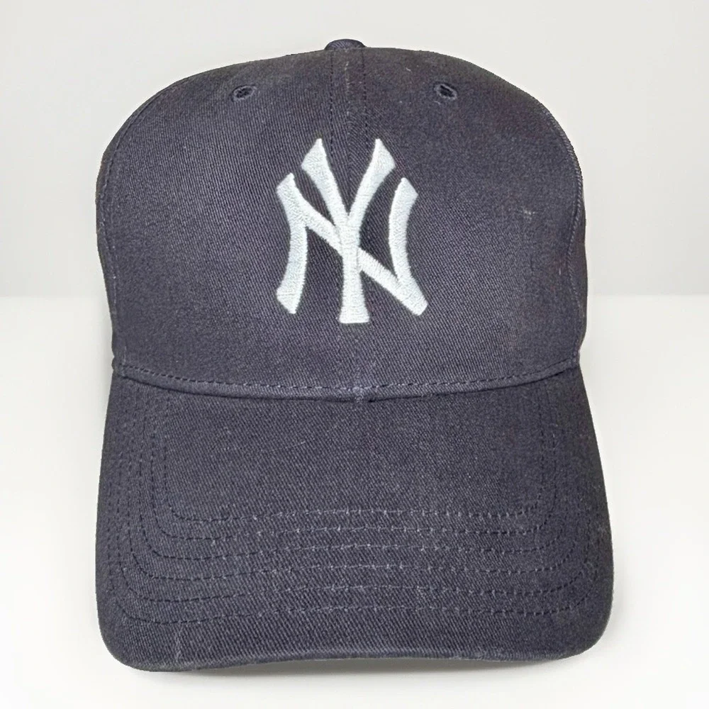 MLB New York Yankees Baseball Cap OSFA Navy‎ Blue Excellent Embroidered Logo